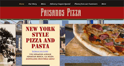 Desktop Screenshot of paisanospizzahb.com