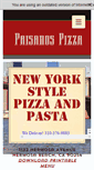 Mobile Screenshot of paisanospizzahb.com